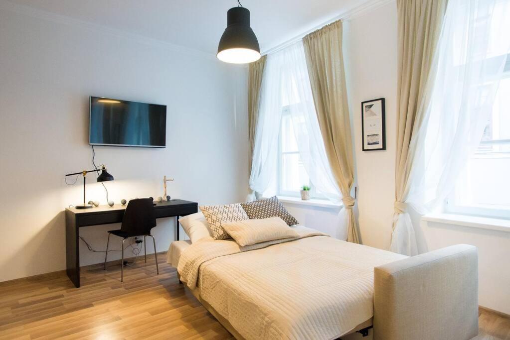 St.Roland Konventhof Appartement Riga Kamer foto