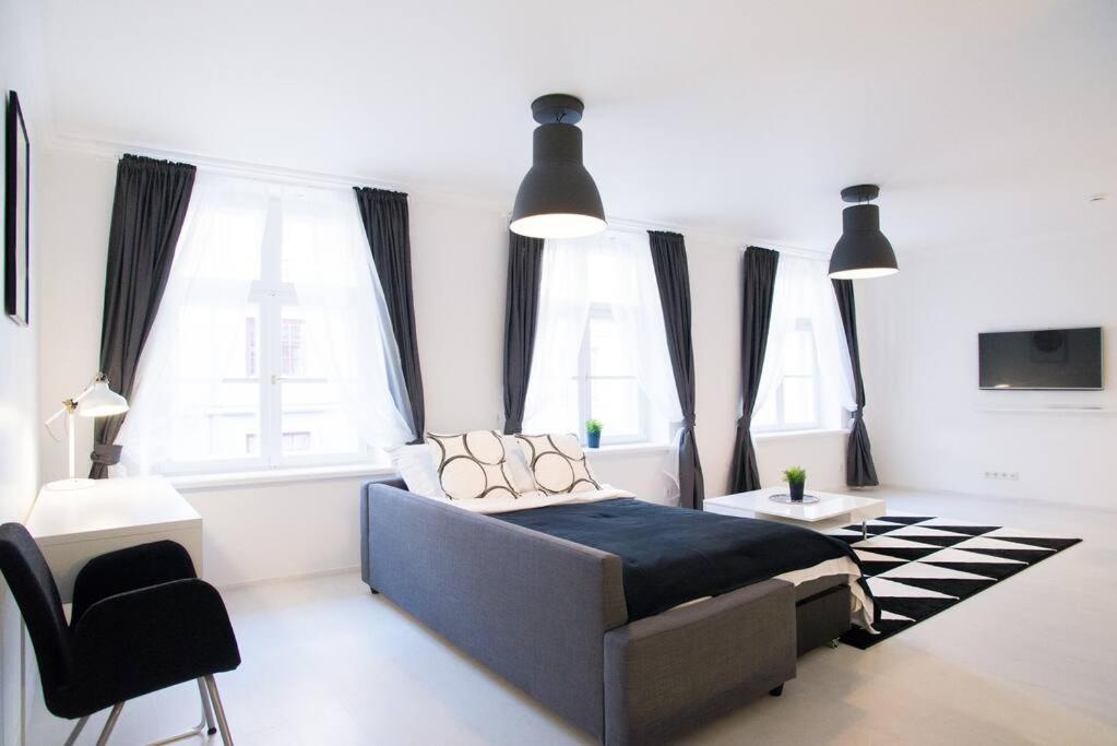 St.Roland Konventhof Appartement Riga Kamer foto